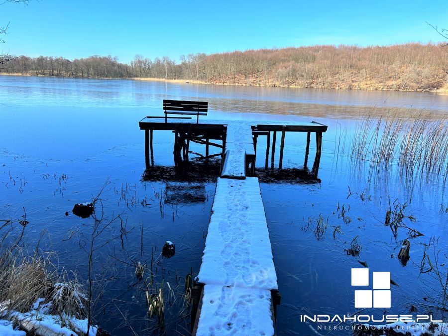 Duża działka nad  jeziorem Dołgie Wielkie... (12)