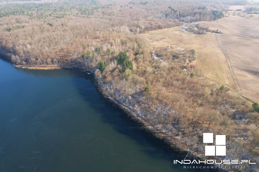 Duża działka nad  jeziorem Dołgie Wielkie... (2)
