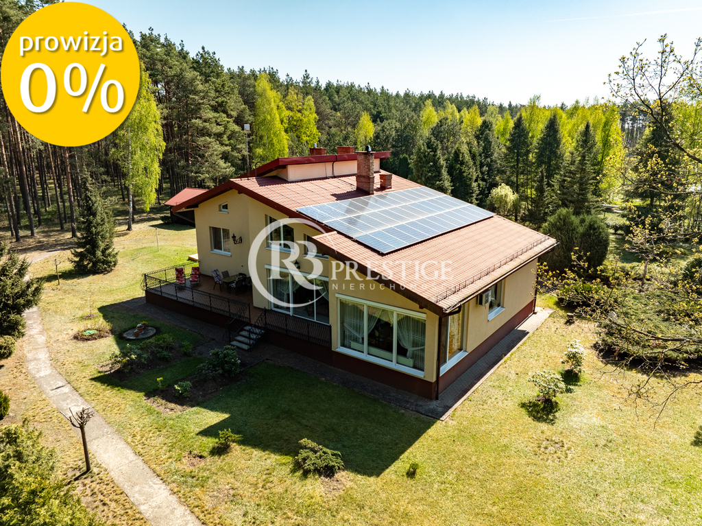Dom z prywatnym lasem Obelzanki gm. Wronki (3)