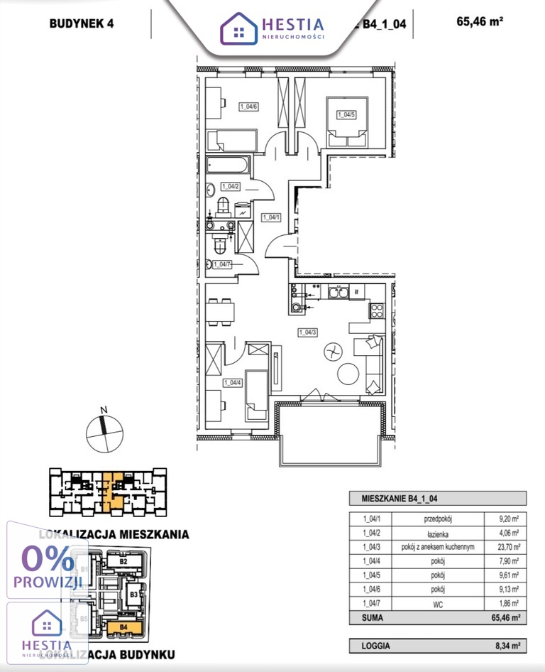 Nowe 4 pokojowe do wykończenia ! (3)