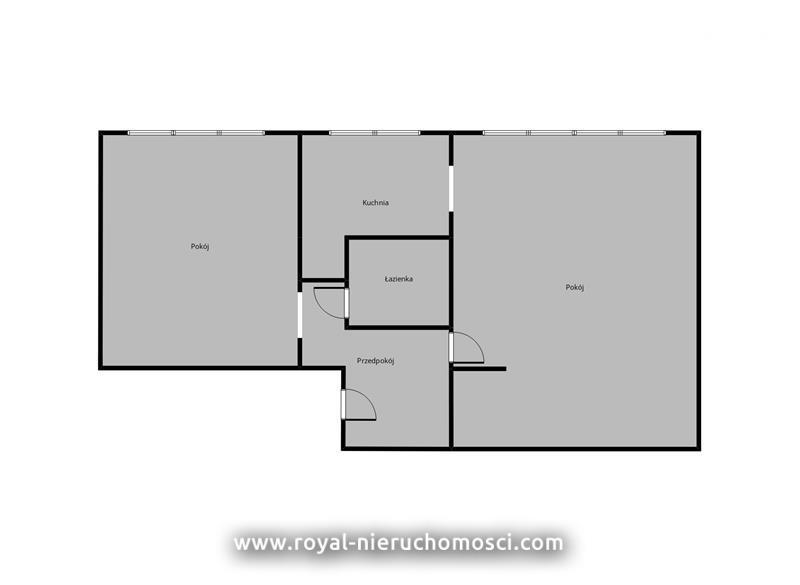 2 duże pokoje na Przylesiu 45 m2 na parterze ! (12)