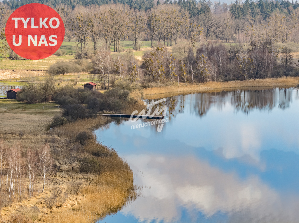 Działka budowlana z własną linia brzegową jeziora! (9)