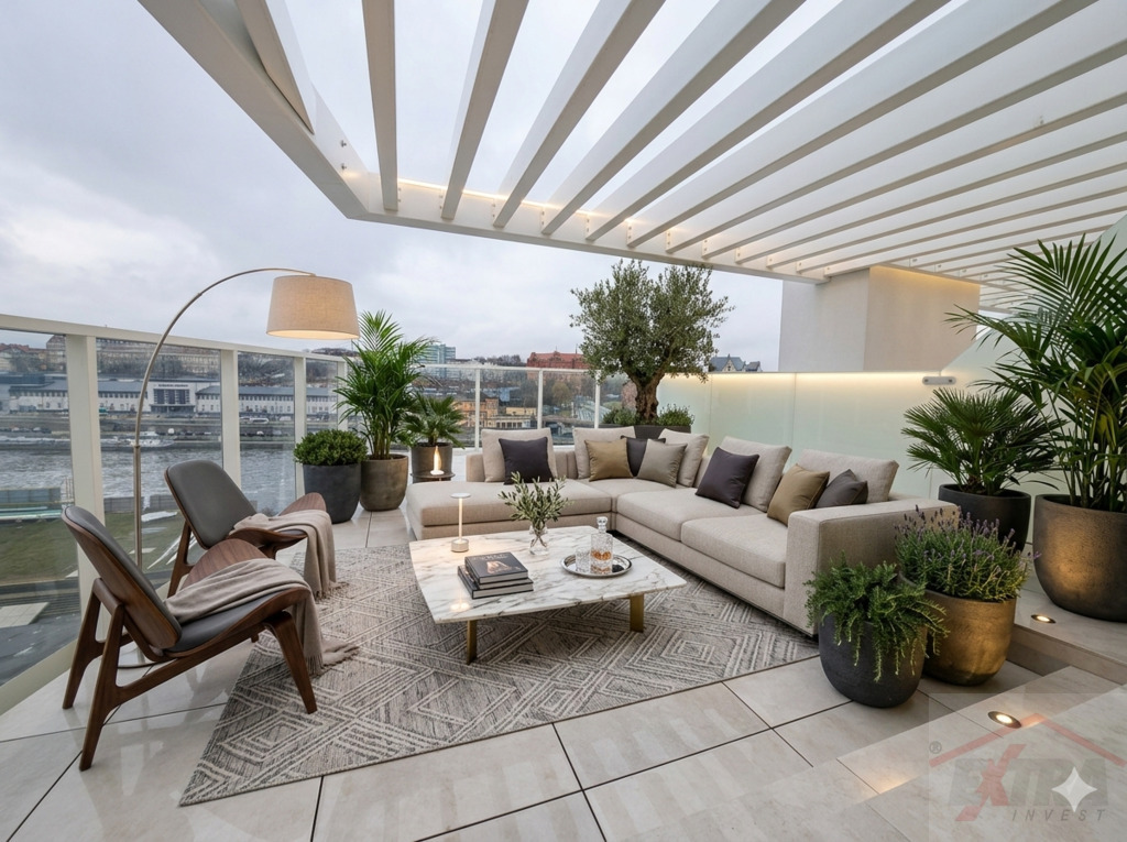 Apartament z panoramą miasta. (7)