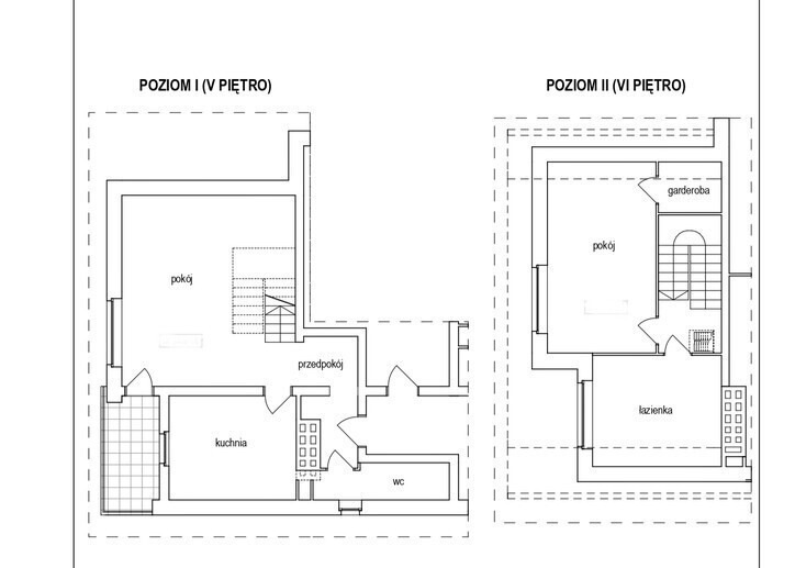 Dwupoziomowe mieszkanie  z balkonem przy parku (3)