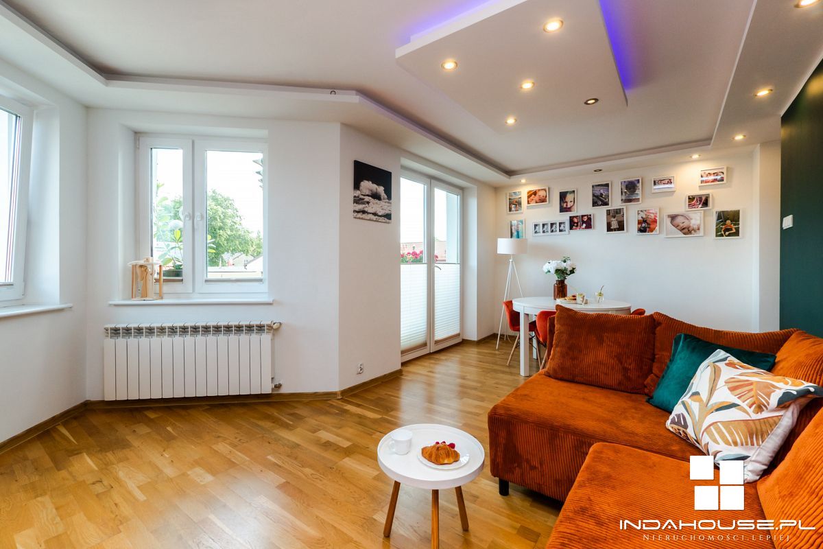 Apartament z balkonem, 2 poziomy, 300 m do plaży.. (10)