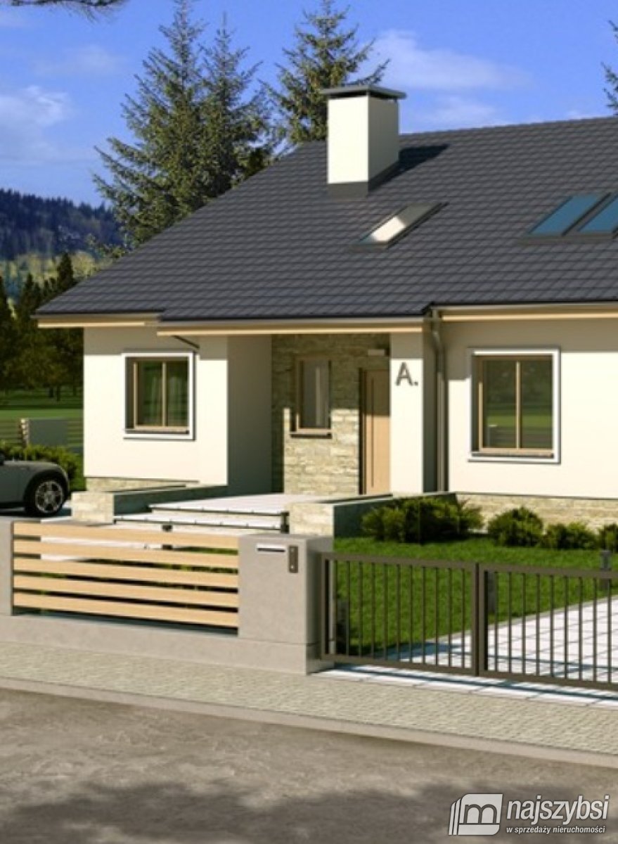 Nowogard - pół domu w zabudowie bliźniaczej 142m2 (1)