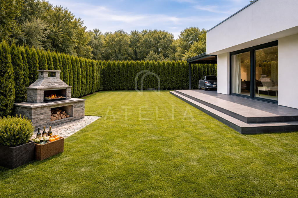 Nowoczesny dom/bliźniak dla rodziny - Kobylanka (1)