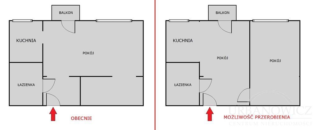 1-pok. z balkonem. Możliwość na 2-pok, 9 piętro. (13)