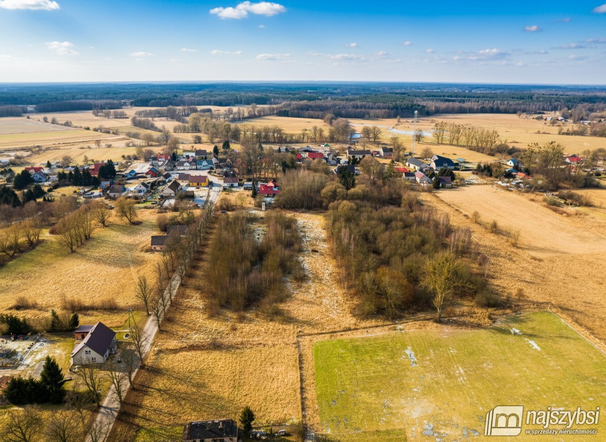 Strzelewo - duże działki rolne w centrum wsi (3)