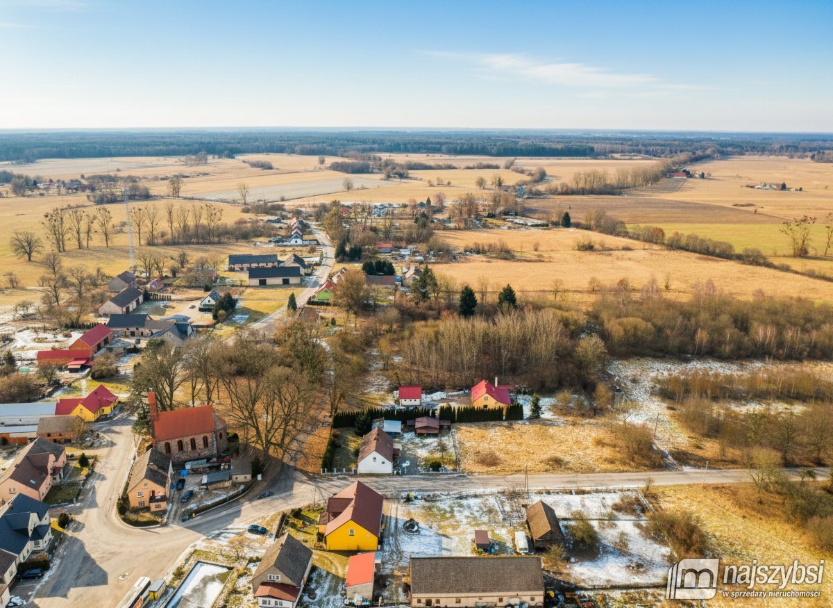 Strzelewo - duże działki rolne w centrum wsi (4)