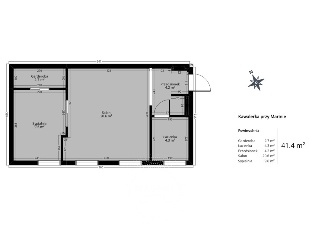 2 pokoje po generalnym remoncie przy Marinie i SKM (17)