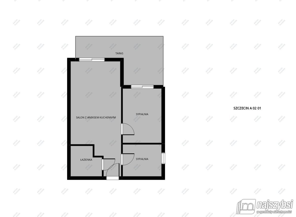 Szczecin- apartament przy Parku Kasprowicza (7)