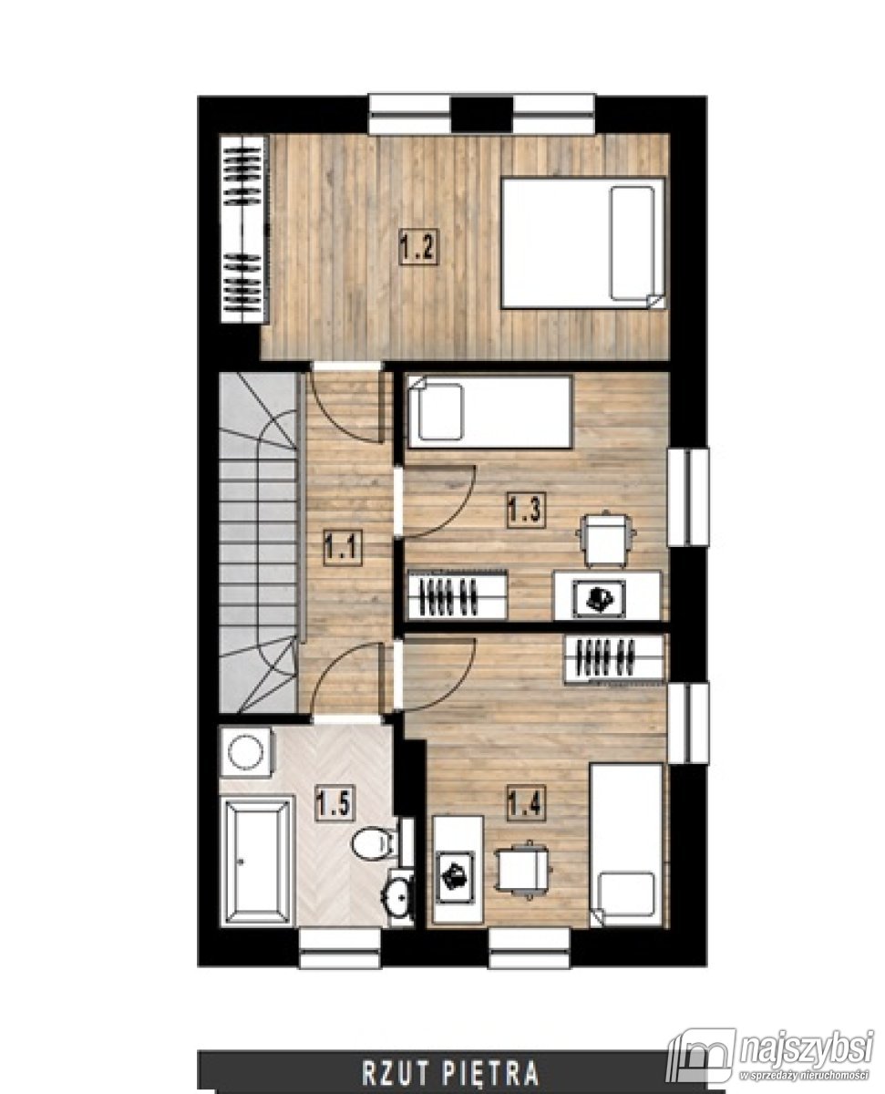 GRZĘDZICE- dom w zabudowie bliźniaczej 100m2 (19)