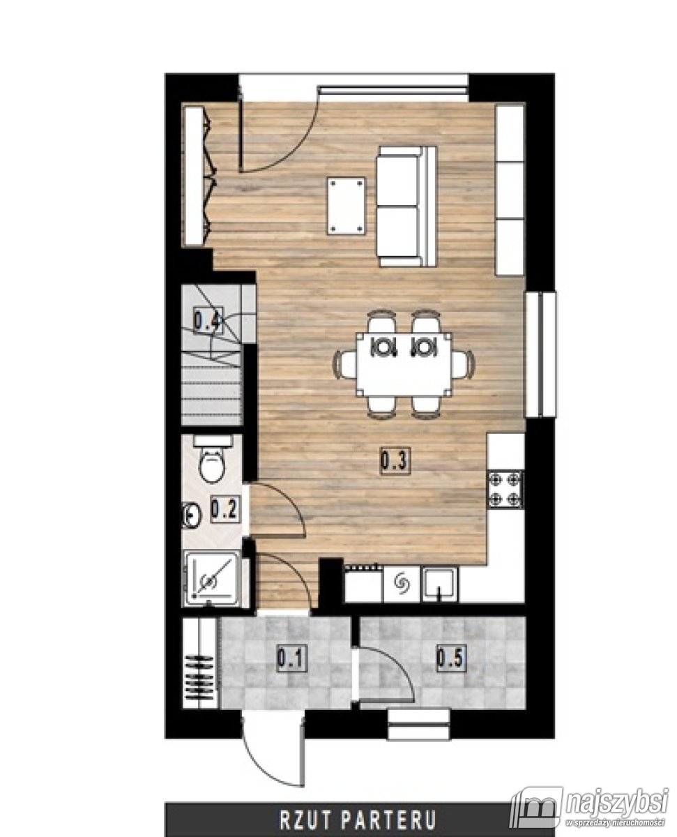 GRZĘDZICE-NA SPRZEDAŻ bliźniak 100m2| pompa ciepła (20)