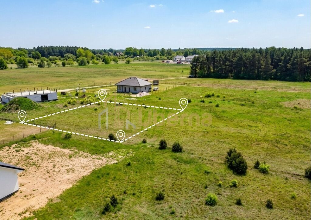 Działka 1506 m2 Białuń, ul. Jarzębinowa - MPZP (2)
