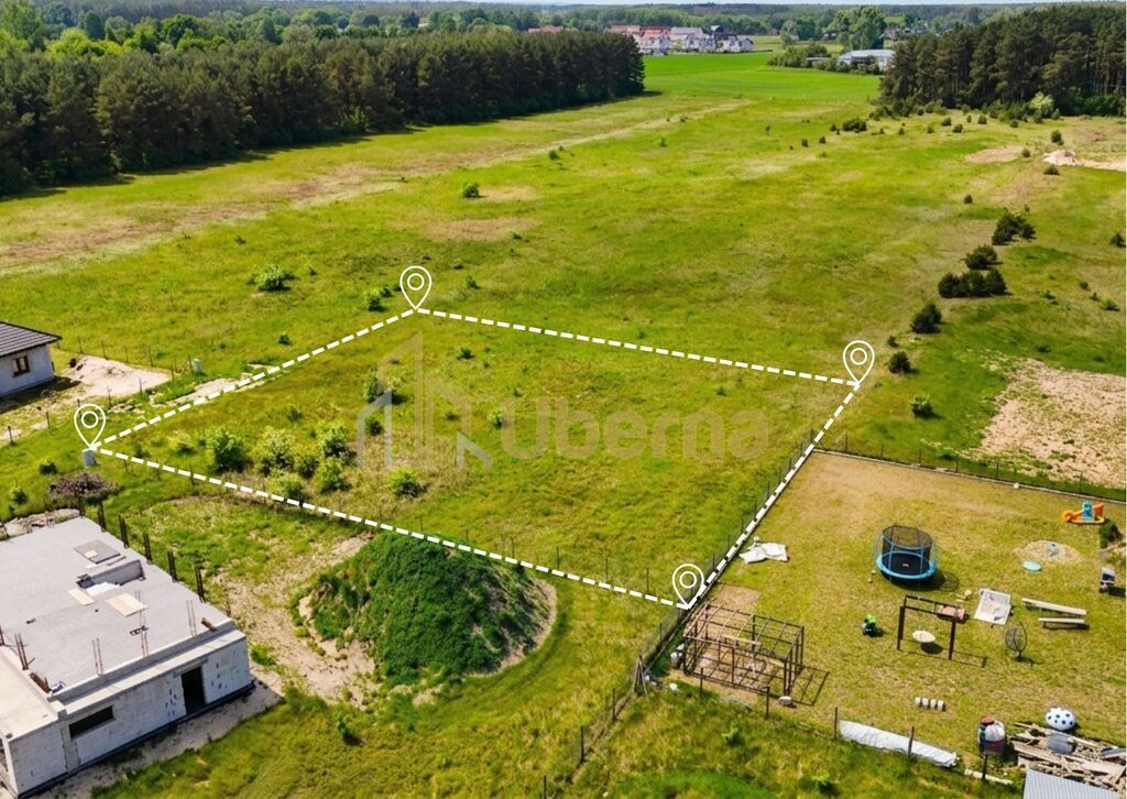 Działka 1506 m2 Białuń, ul. Jarzębinowa - MPZP (1)