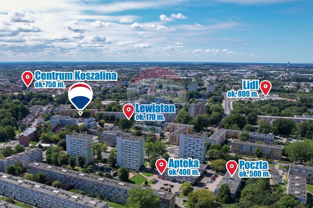 Kawalerka z balkonem w Koszalinie: parter, wygoda! (5)