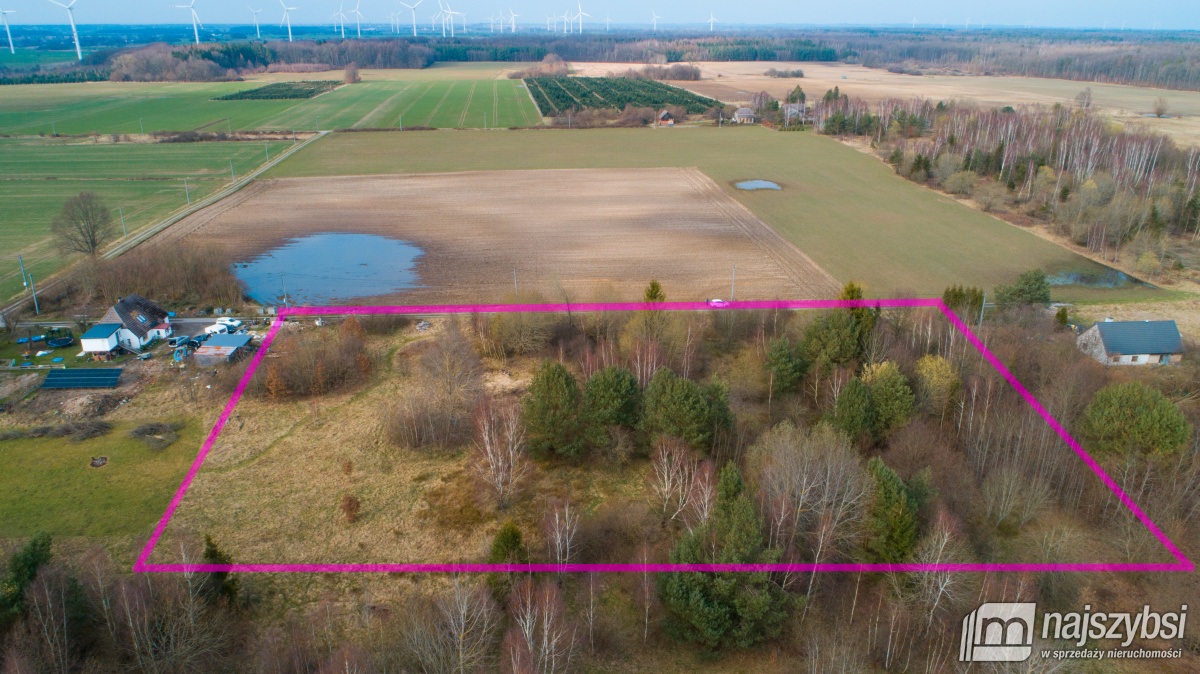 Jeżyczki - Działka 9100m2 - 8km od morza, 6km do j (1)