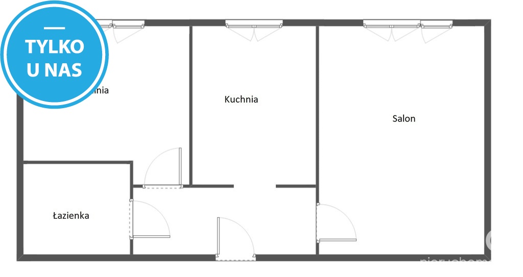 Słoneczne 2 pokoje, bliskie Pomorzany, niski blok (8)