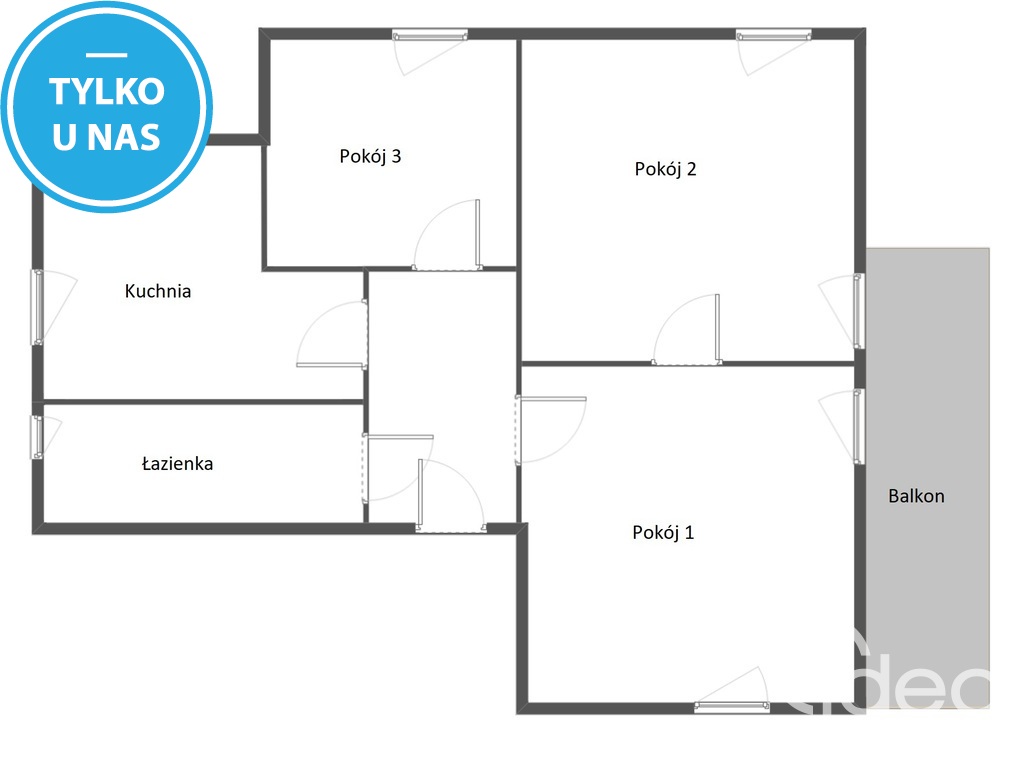 3 pok. mieszkanie na 1 piętrze domu, 70m2, Zdroje (11)