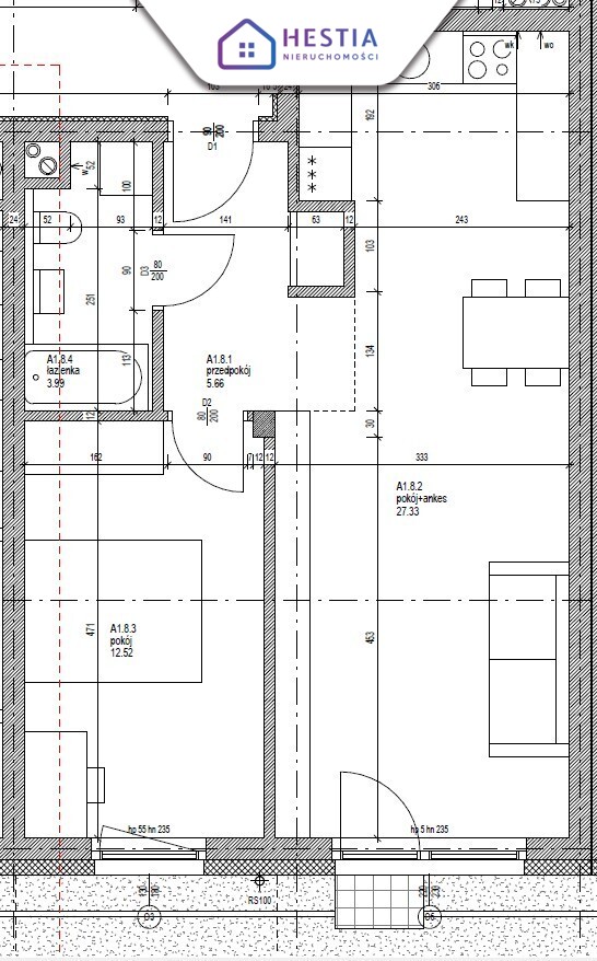 Przestronne dwupokojowe mieszkanie z ogródkiem! (1)