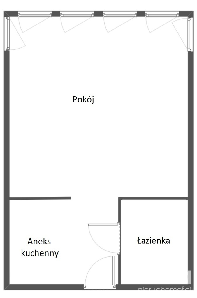 Słoneczna kawalerka w apartamentowcu, 32m2 Centrum (11)