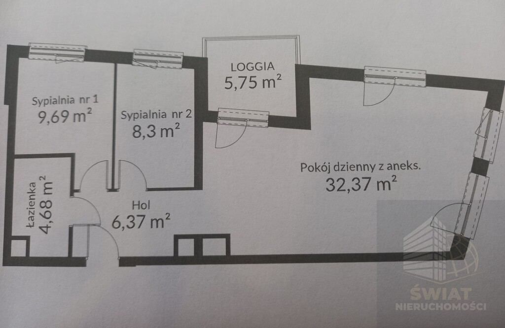 Apartament nad Odrą 61,41 m2 cena 736920 zł. (2)