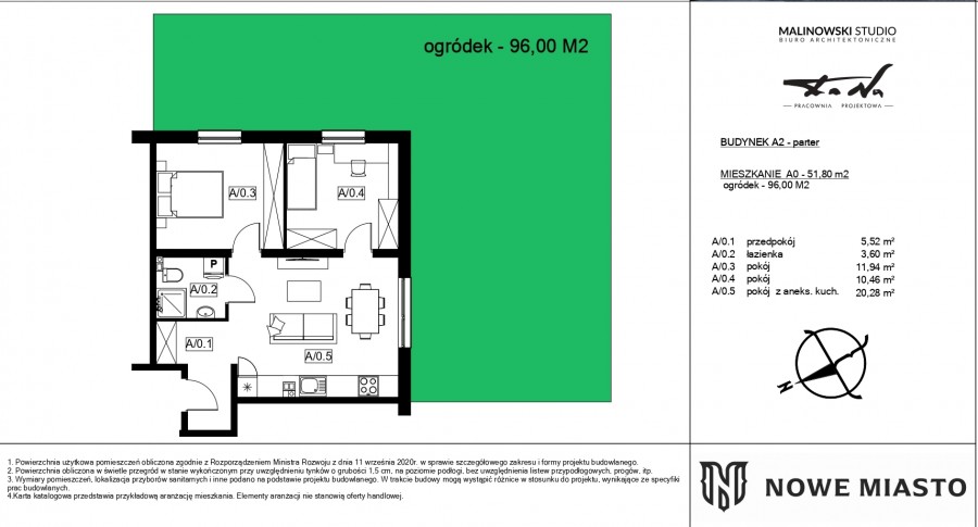 NOWA INWESTYCJA NOWE MIASTO  3 POKOJE + OGRÓDEK+ KOMÓRKA (6)