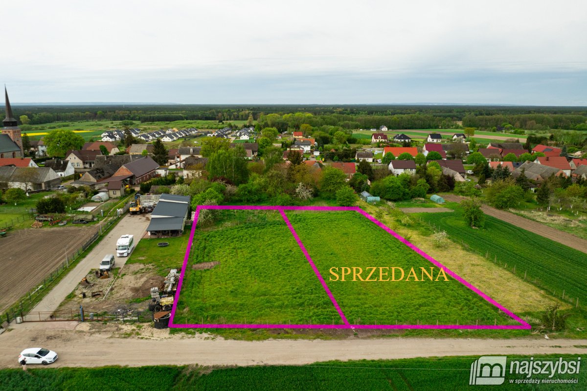 Goleniów- działka budowlana 1308 m2 z WZ (2)