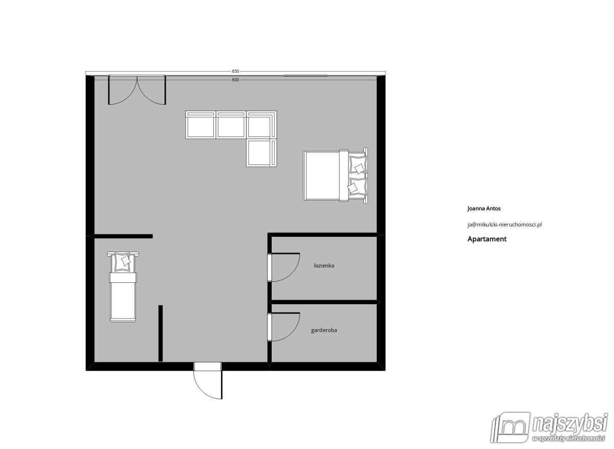 Kołobrzeg- Apartament 900 m do morza (17)