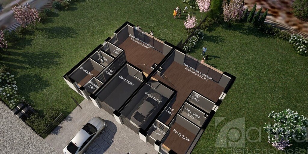 Bliźniak z garażem 126 m2 Jęczydół (6)