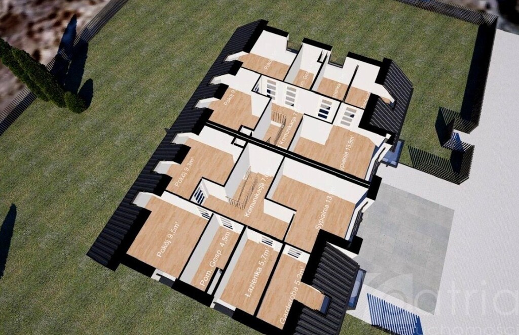 Bliźniak z garażem 126 m2 Jęczydół (7)