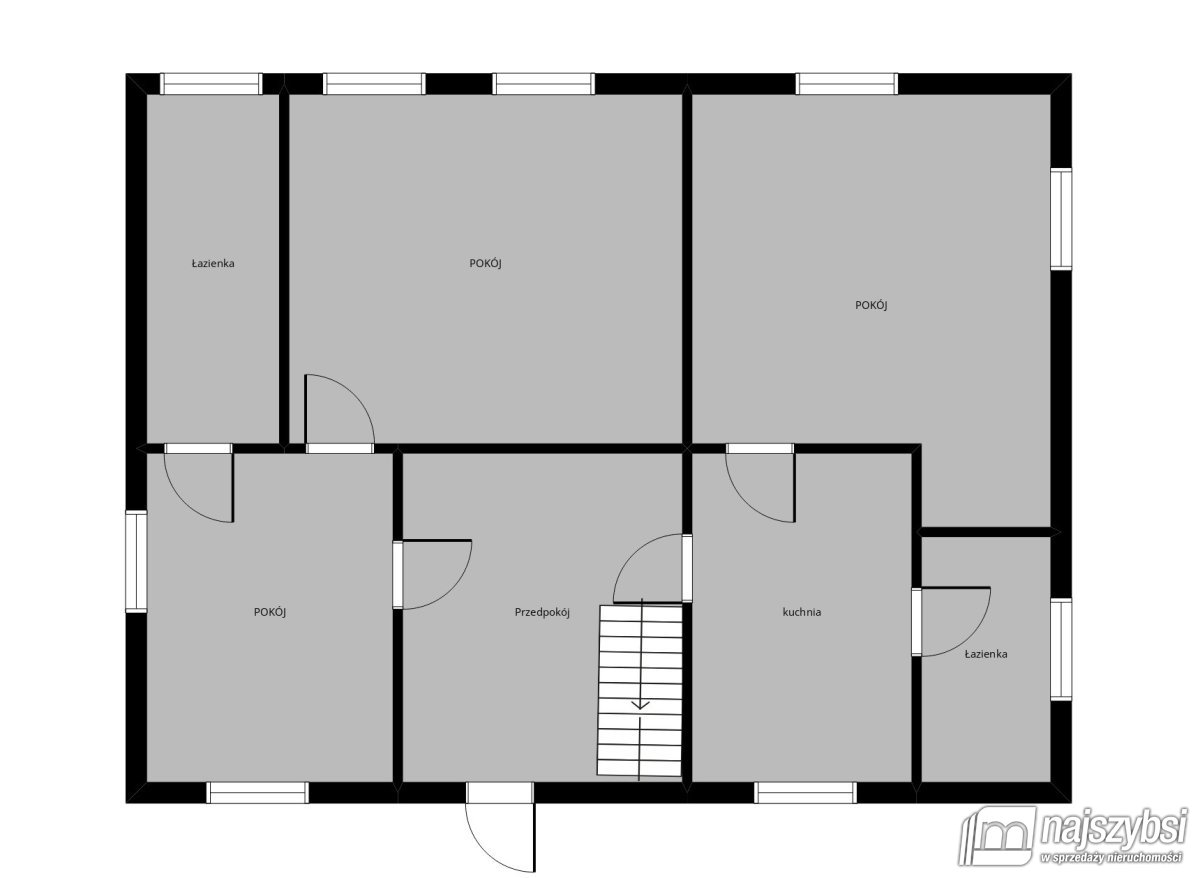 Psie Głowy - przedwojenny dom z lasem (23)
