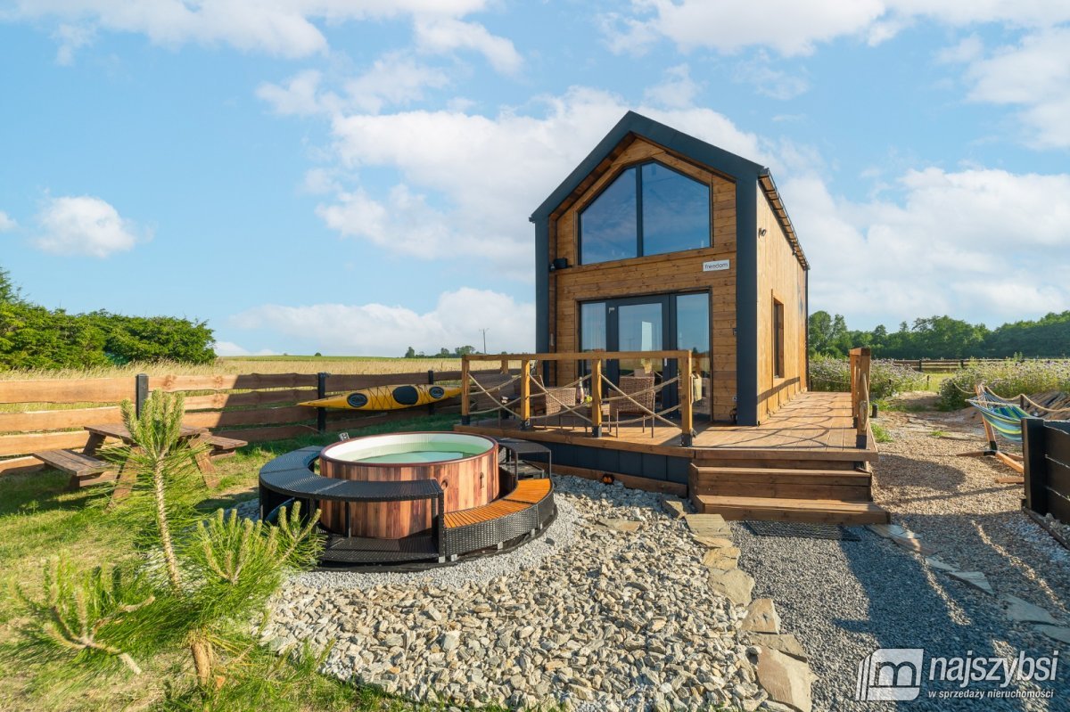 Zastań-nowoczesny dom rekreacyjny z jacuzzi, sauną (14)