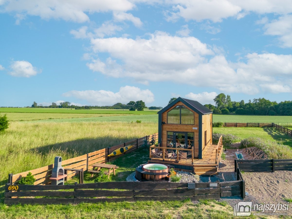 Zastań-nowoczesny dom rekreacyjny z jacuzzi, sauną (28)