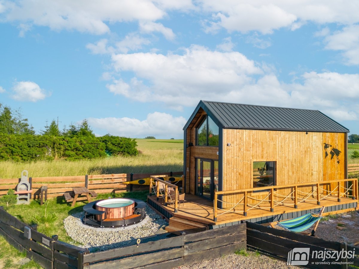 Zastań-nowoczesny dom rekreacyjny z jacuzzi, sauną (30)