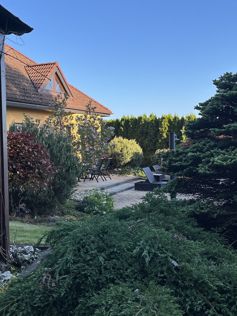 Dom z basenem i domkiem dla gości w cichej okolicy (26)