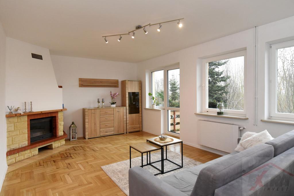 Ostoja / Dwupoziomowy apartament, balkon, ogródek (1)