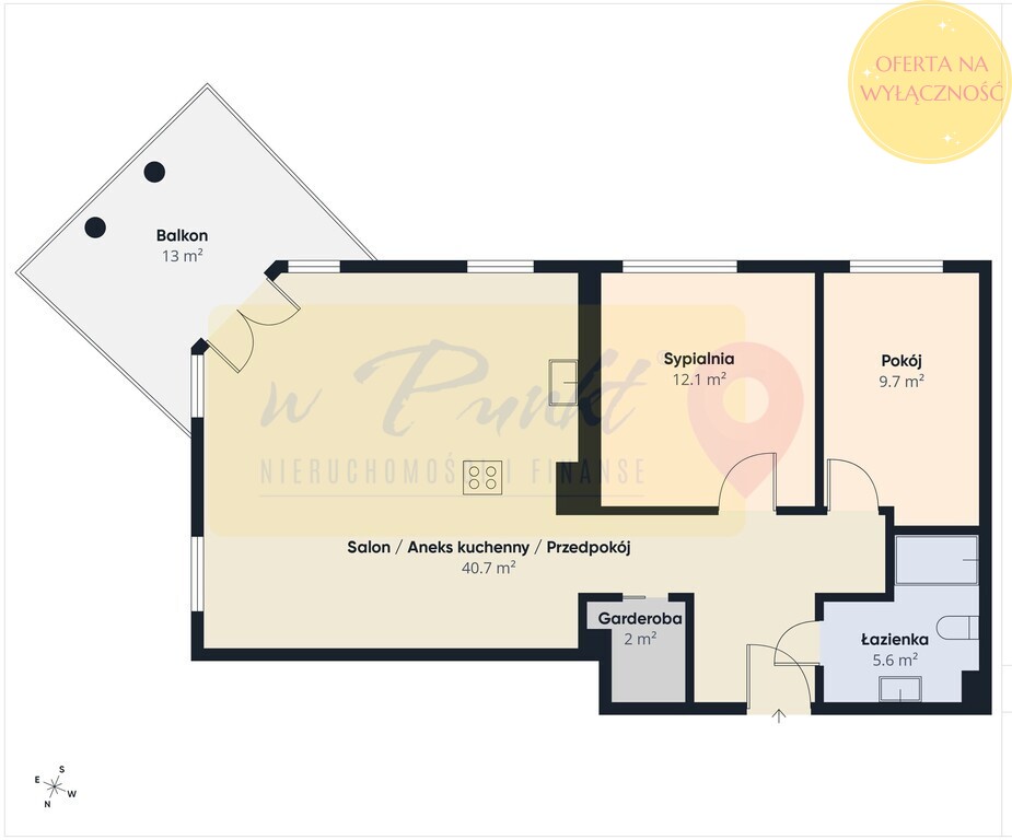 3 pokojowe mieszkanie z pięknym widokiem (15)