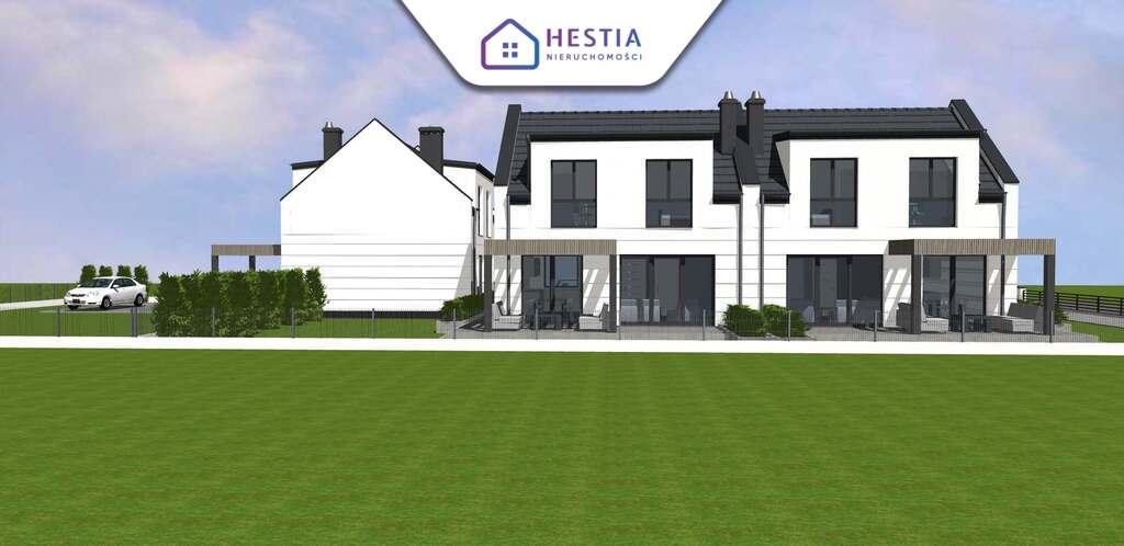 Bliźniak w Dobrej, 2 miejsca park., ogród (2)