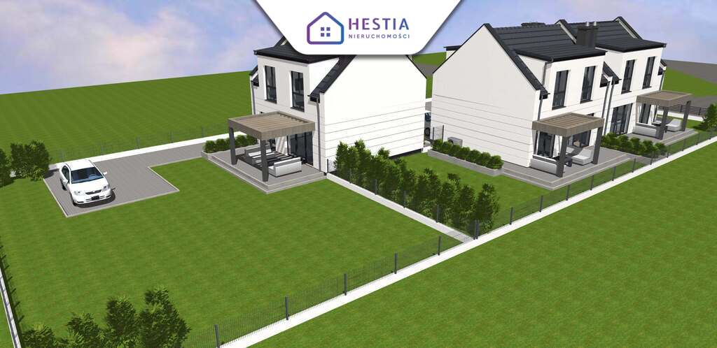 Bliźniak w Dobrej, 2 miejsca park., ogród (3)