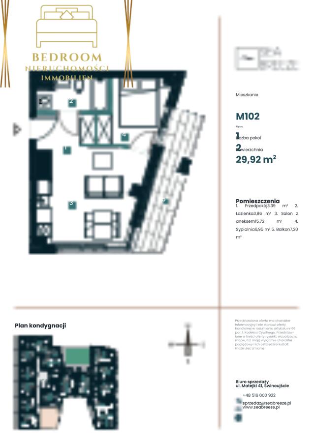 Słoneczne 2 pokojowe mieszkanie od strony południowej - widok na las (14)