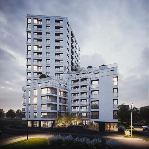 Apartament na 8 piętrze z widokiem na panoramę miasta + balkon (13)