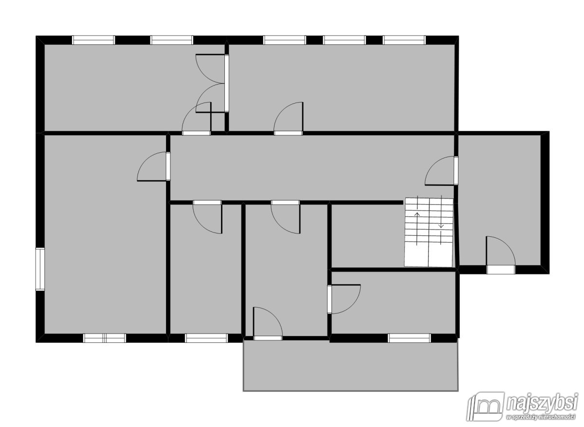 Krzywin -  dom wolnostojący z dużą działką (14)