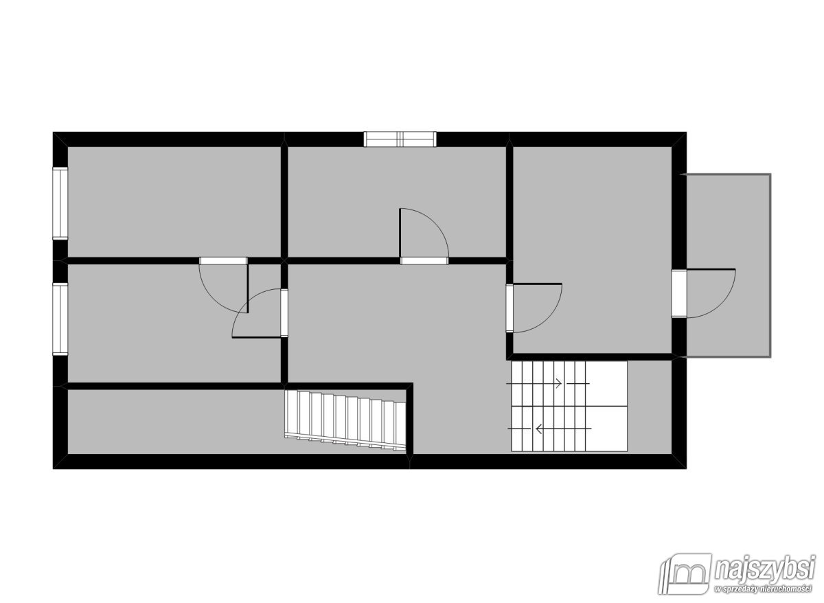 Krzywin -  dom wolnostojący z dużą działką (15)