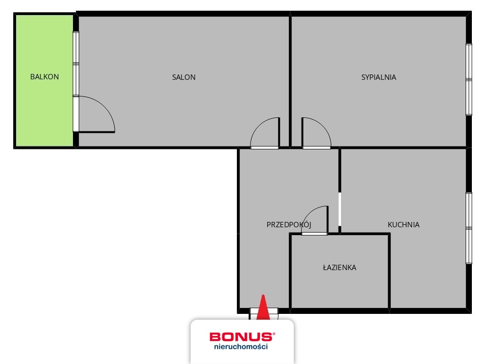Śliczne, rokładowe 2-pokojowe w Centrum! (5)