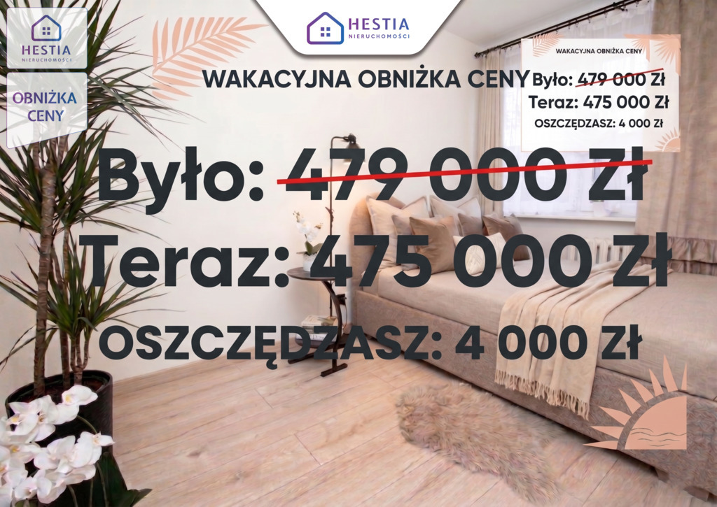Nowoczesne 3 pokoje po remoncie, 1 piętro, balkon (1)