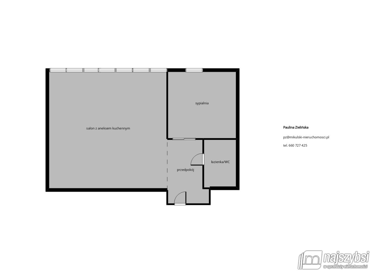 Kołobrzeg-przestronne2pok. mieszkanie 1km do morza (18)