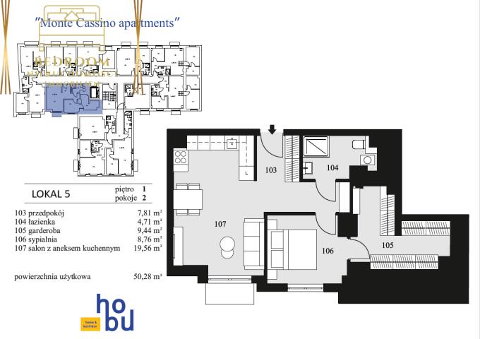 Apartament nr 5 - Monte Cassino Apartments Świnoujście (2)