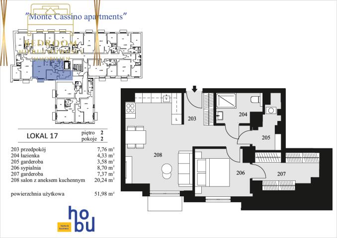 Apartament nr 17 - Monte Cassino Apartments Centrum Świnoujścia (2)